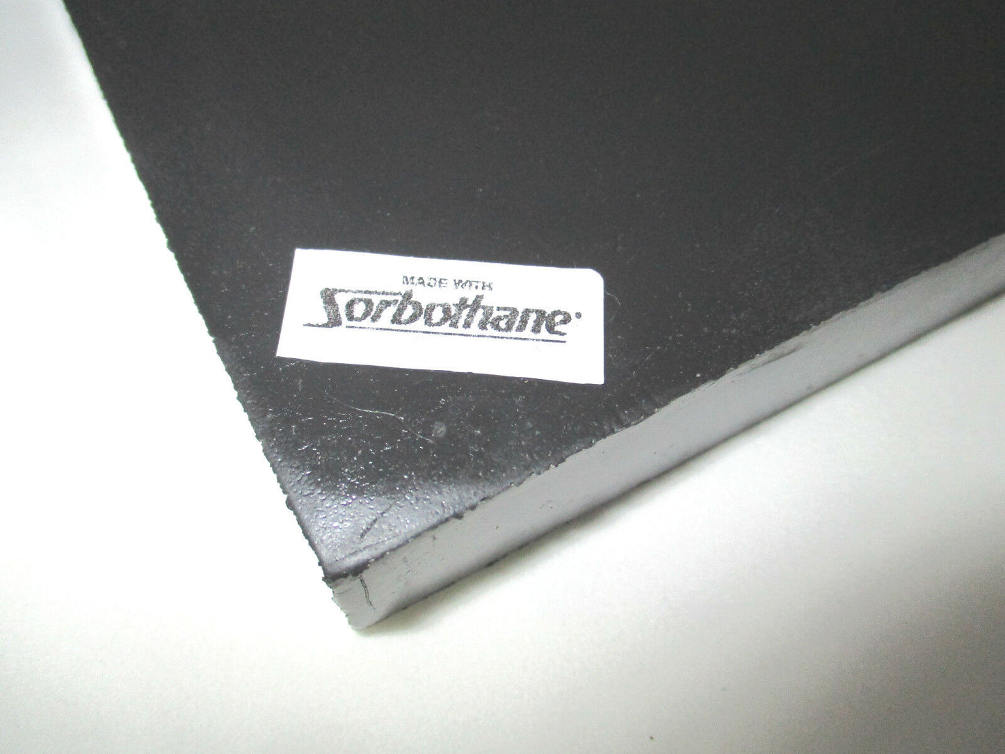 Sorbothane Vibration Isolation Sheet 100X100mm Pads 3, 6 or 10mm Thick