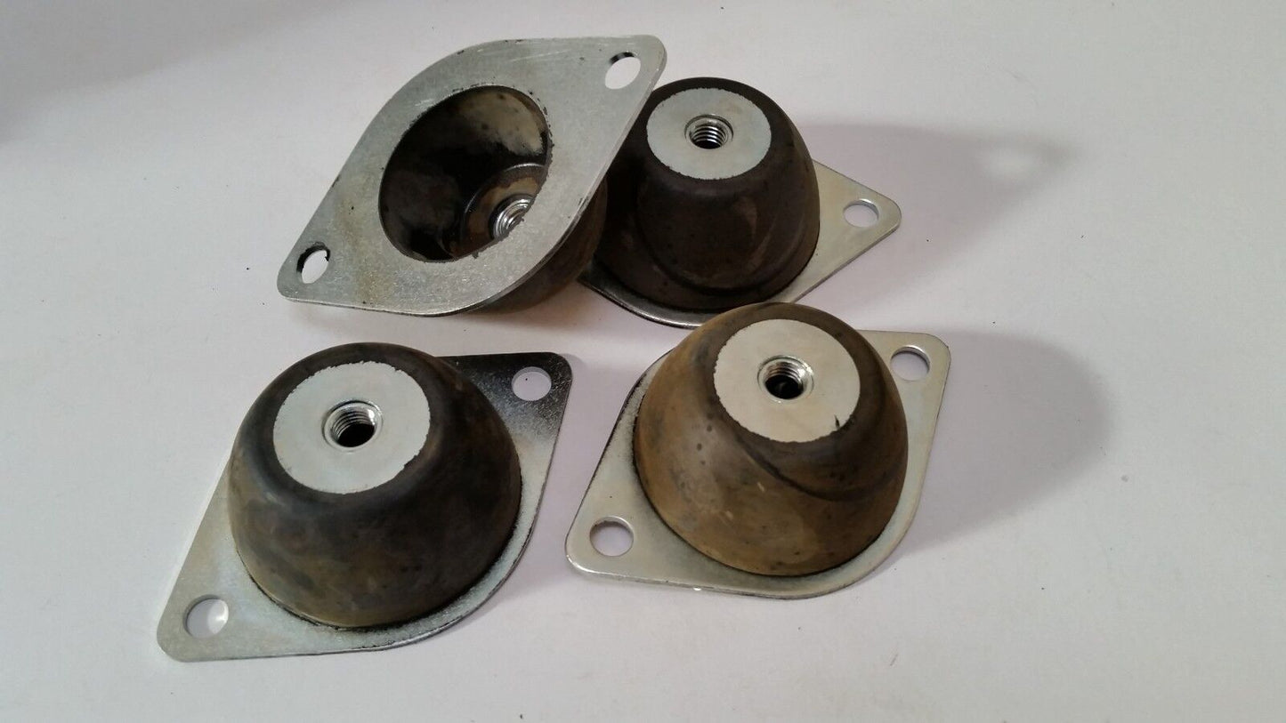 M10 Flange Dome Vibration Rubber Metal Mount