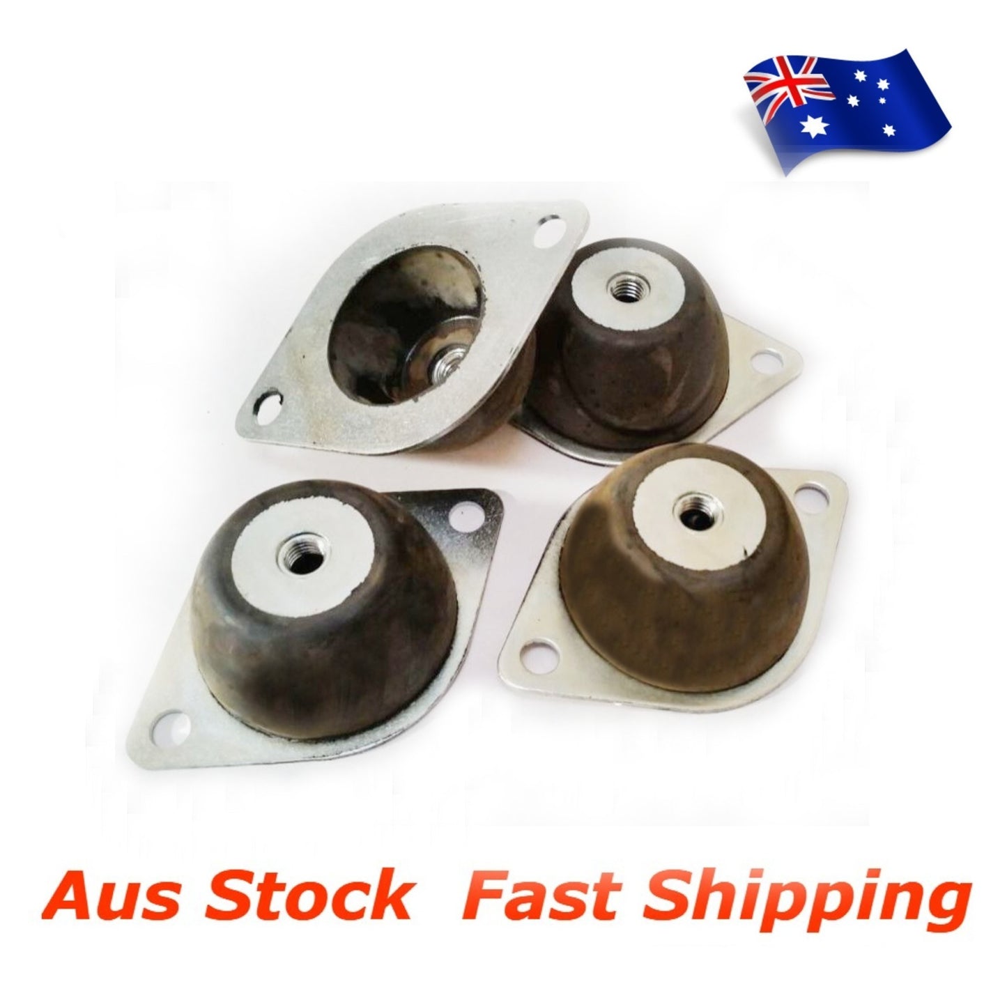 M10 Flange Dome Vibration Rubber Metal Mount
