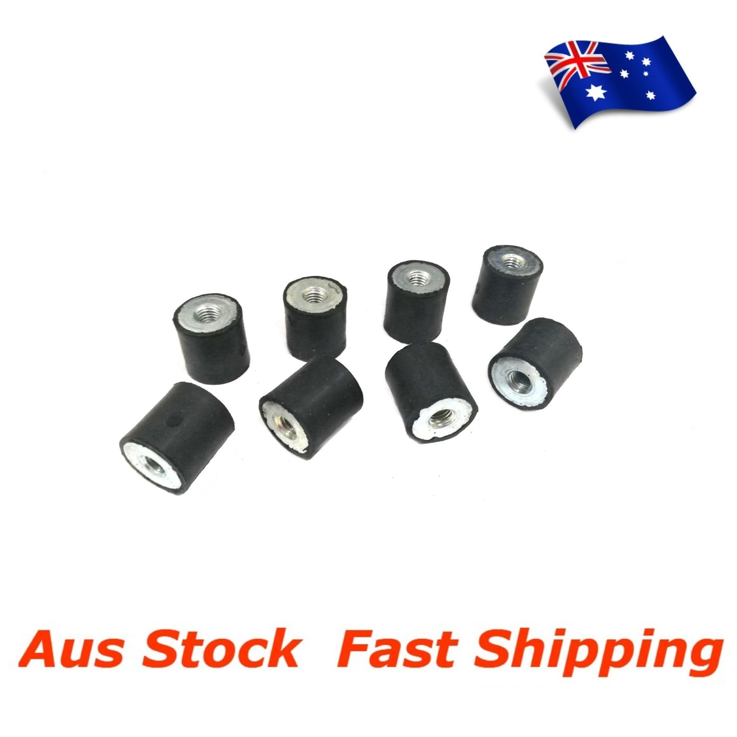 M3 Rubber Anti Vibration Rubber Bobbin Mount Female Female
