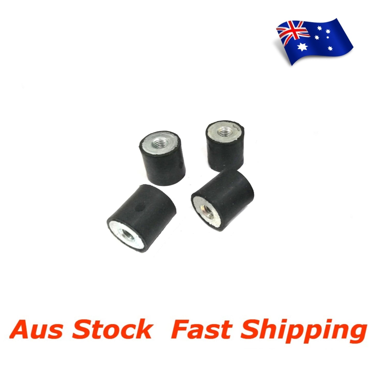 M3 Rubber Anti Vibration Rubber Bobbin Mount Female Female