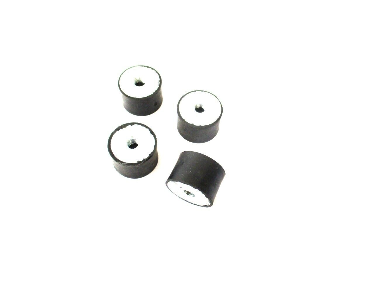 M8 Rubber Anti Vibration Mount Bobbins Stud Mounts Female Female FF Pumps Motors Air Conditioning
