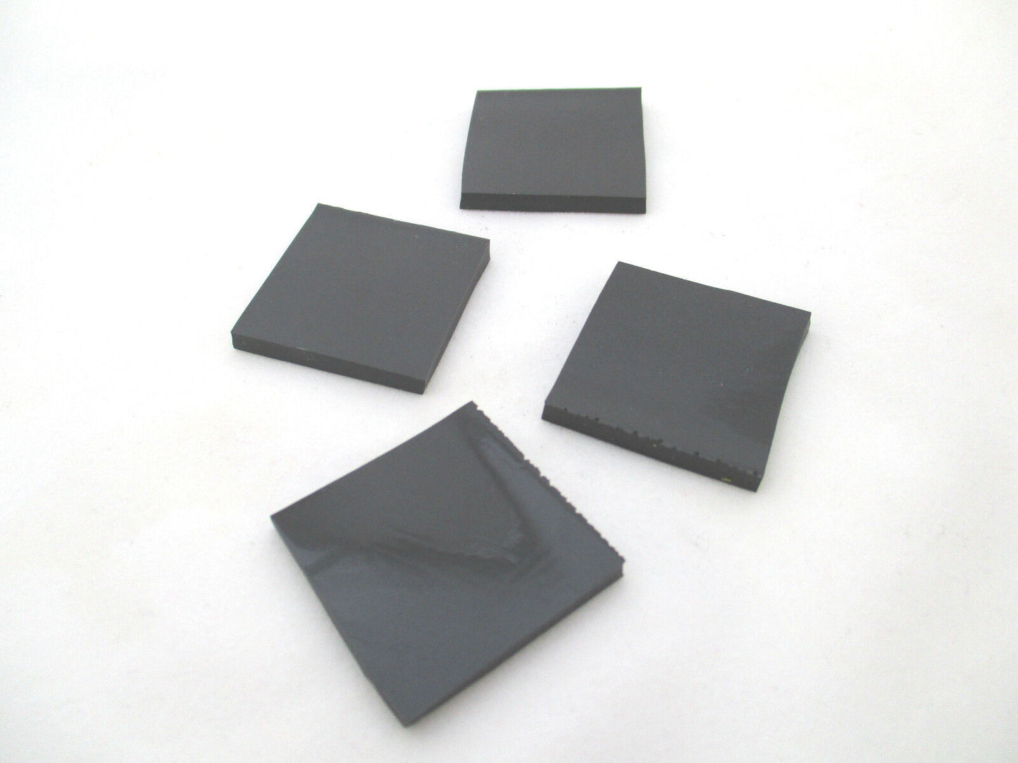 Sorbothane Vibration Isolation Pads 3x25x25mm or 6x25x25mm 4pc