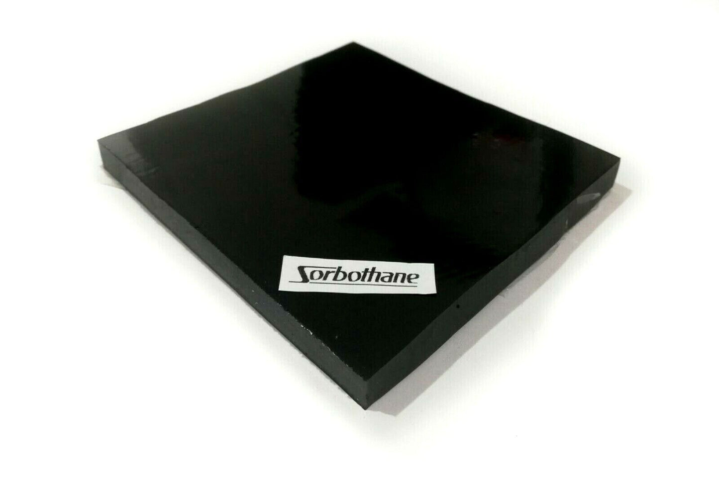 Sorbothane Vibration Isolation Sheet 100X100mm Pads 3, 6 or 10mm Thick