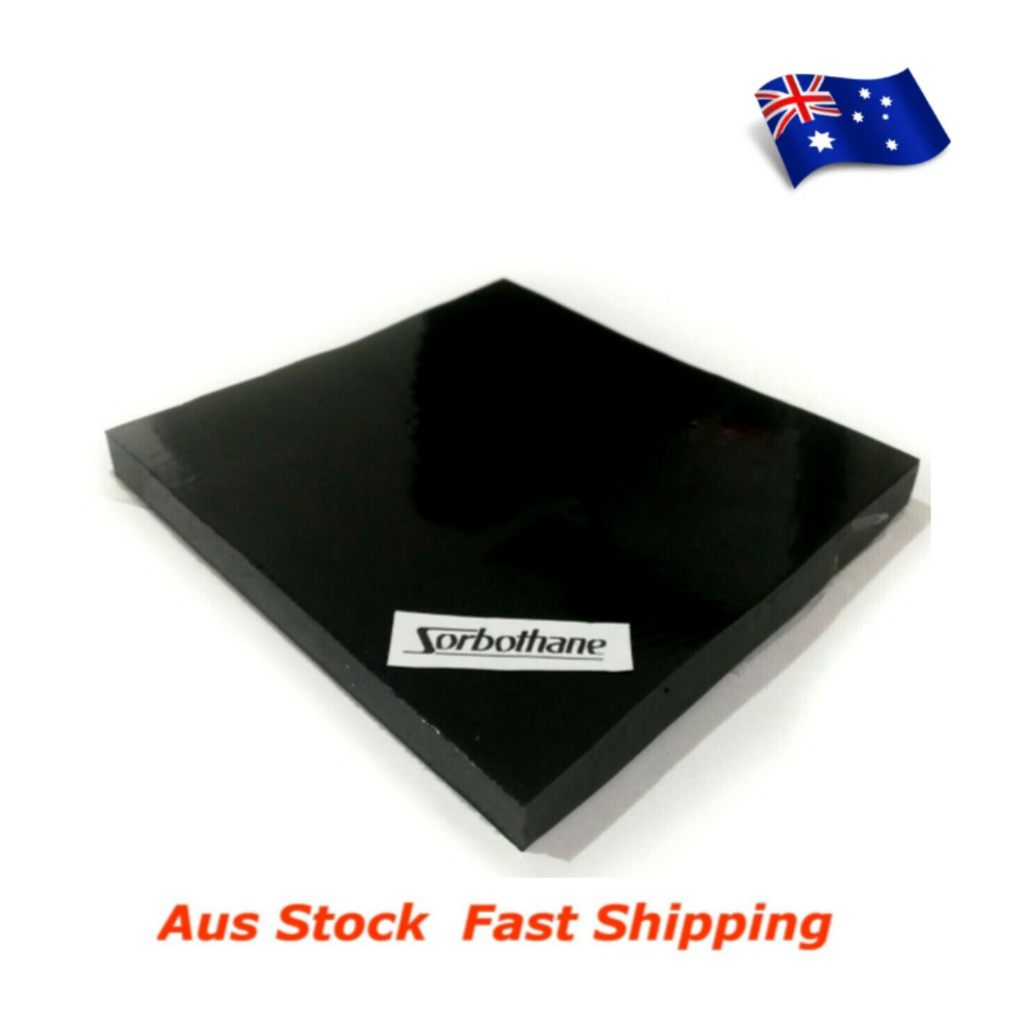 Sorbothane Isolation Pads  100x100mm 3, 6 or 10mm Thick