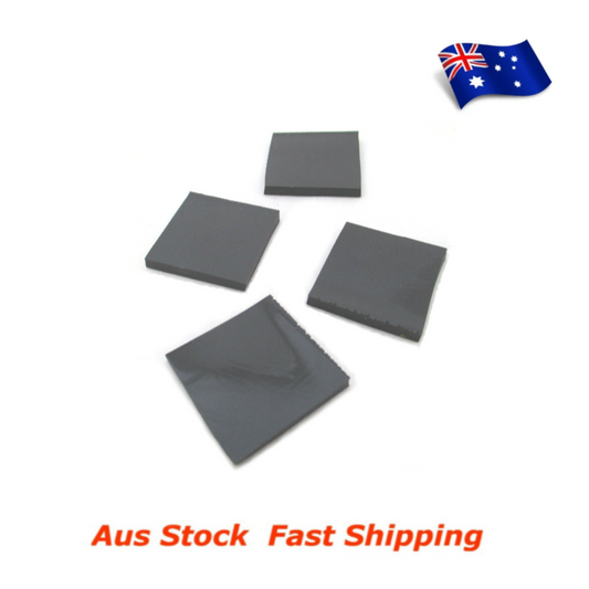 Sorbothane Vibration Isolation Pads 3x25x25mm or 6x25x25mm 4pc