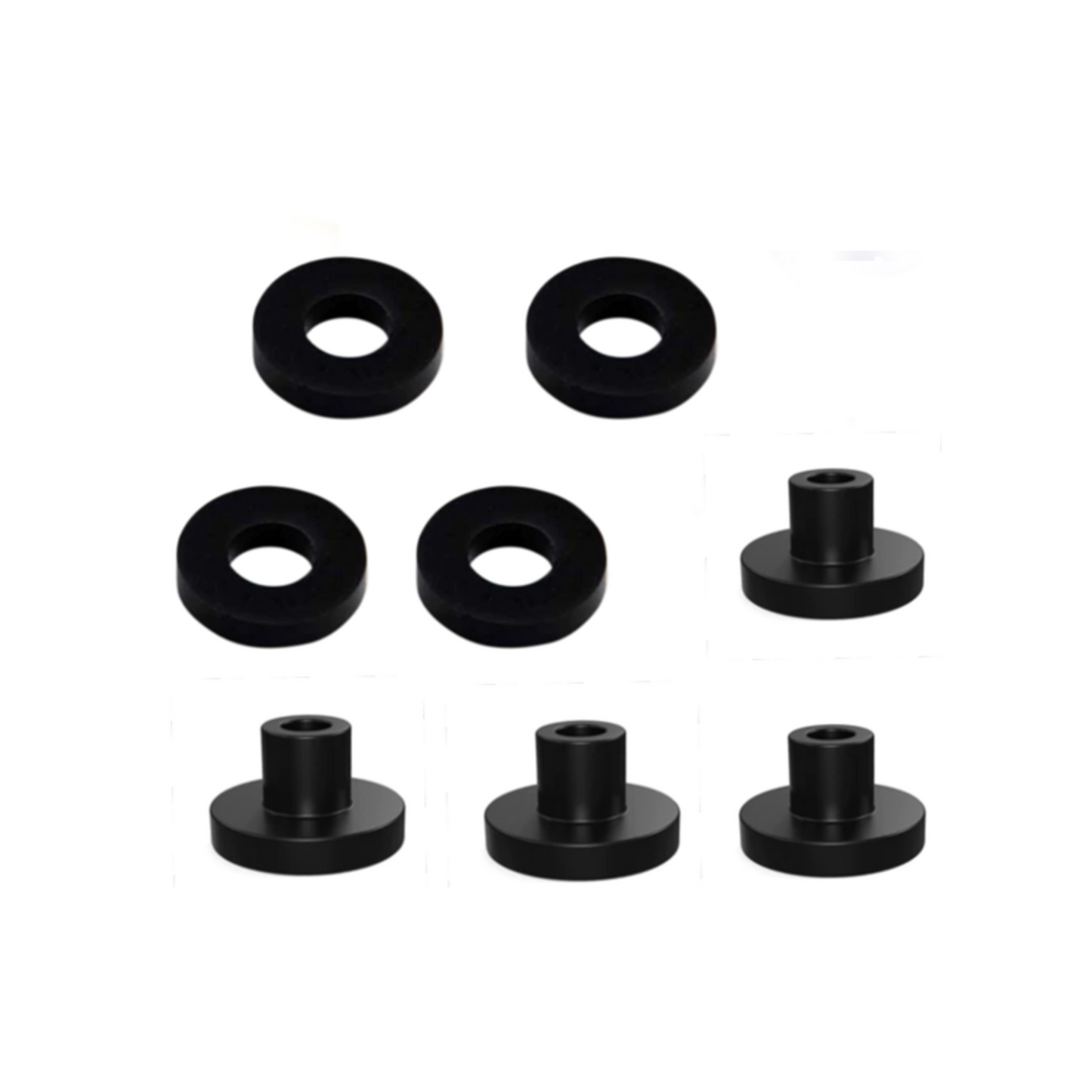 Sorbothane Isolator Vibration Bushings 25mm 1 Inch Diam 30 Durometer