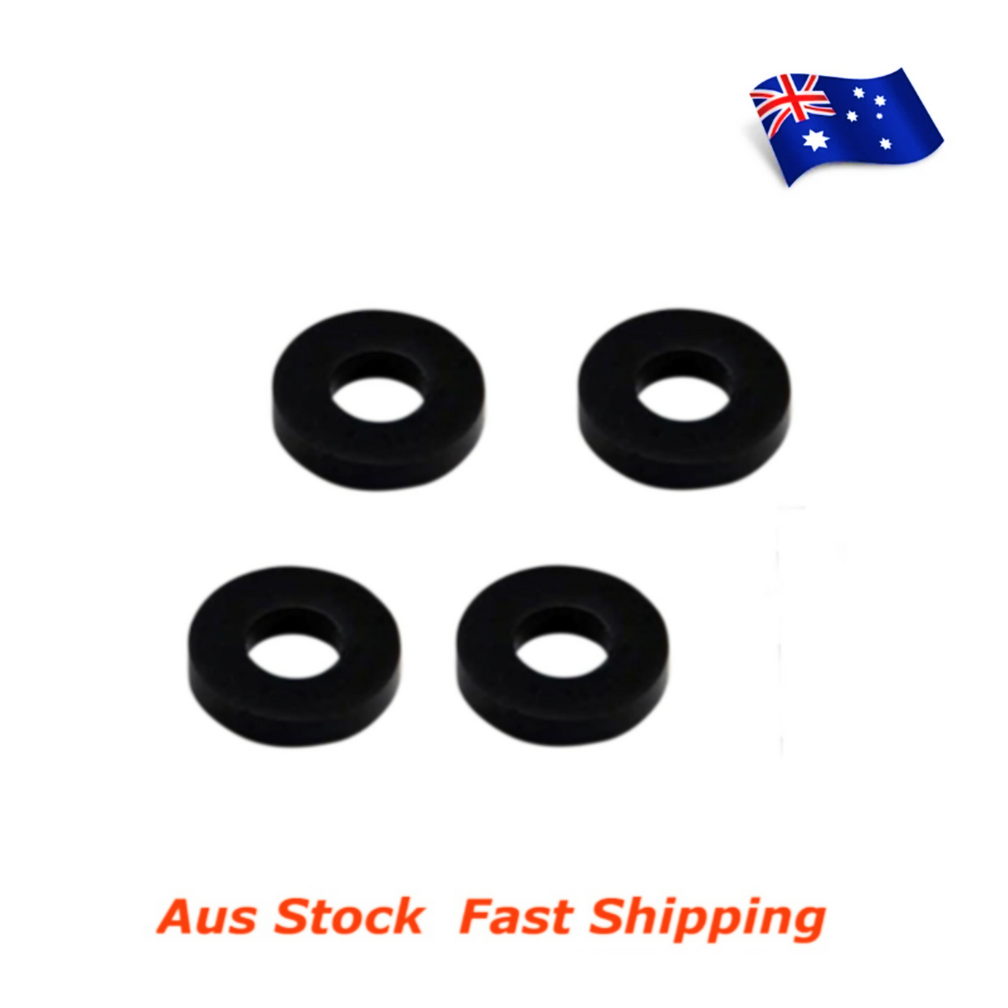 Sorbothane Isolation Vibration Washers 25mm 1 Inch Diam 30 Durometer